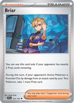 Briar (132/142) [Scarlet & Violet: Stellar Crown] Reverse Holofoil
