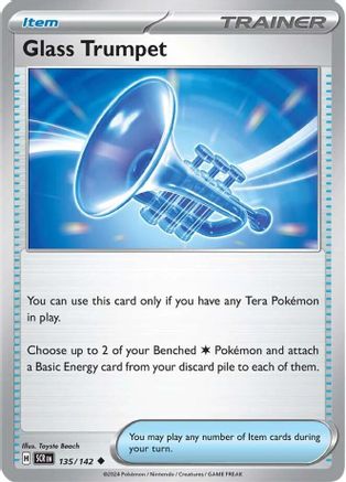 Glass Trumpet (135/142) [Scarlet & Violet: Stellar Crown] Reverse Holofoil