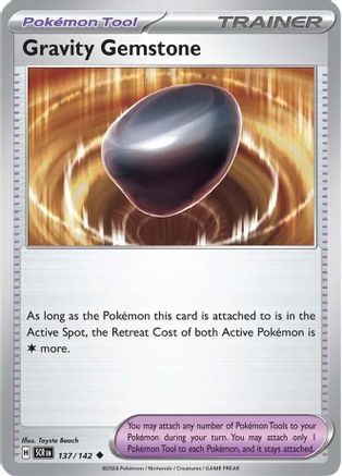 Gravity Gemstone (137/142) [Scarlet & Violet: Stellar Crown] Reverse Holofoil