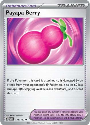 Payapa Berry (141/142) [Scarlet & Violet: Stellar Crown] Reverse Holofoil