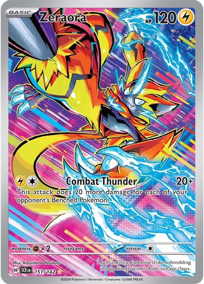 Zeraora (151/142) [Scarlet & Violet: Stellar Crown] | Silver Goblin