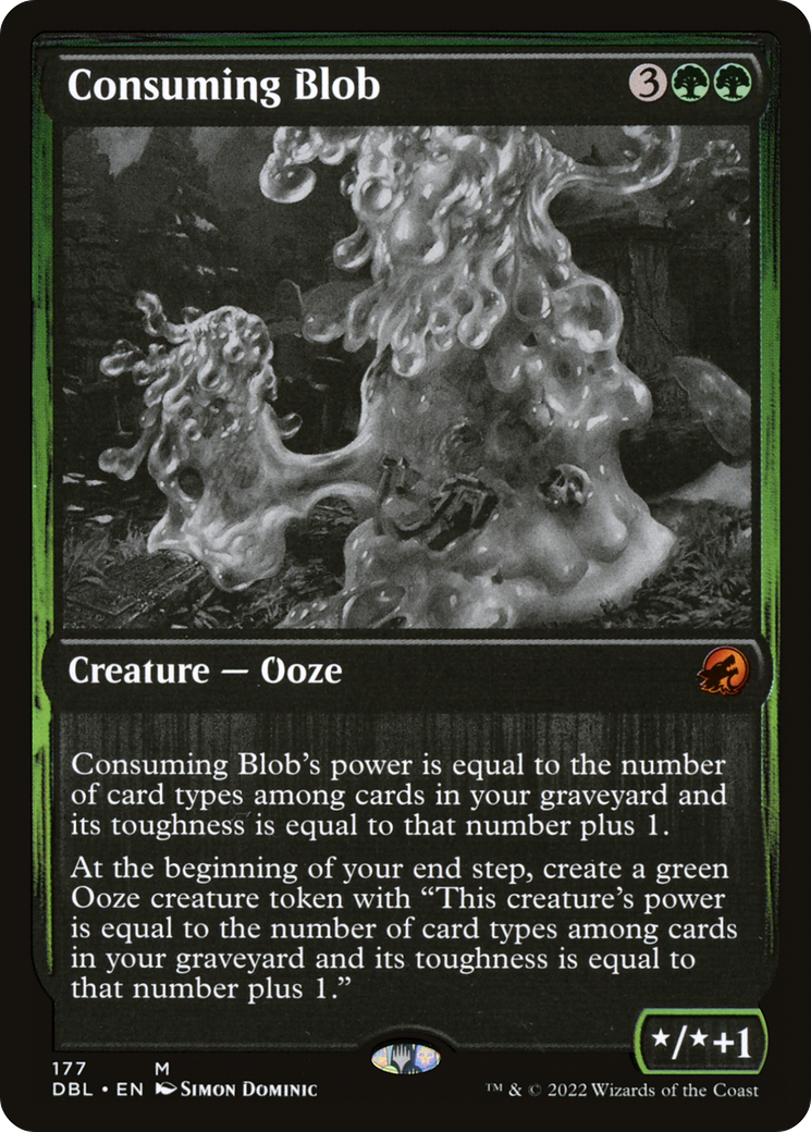 Consuming Blob (177) Foil - Innistrad: Double Feature