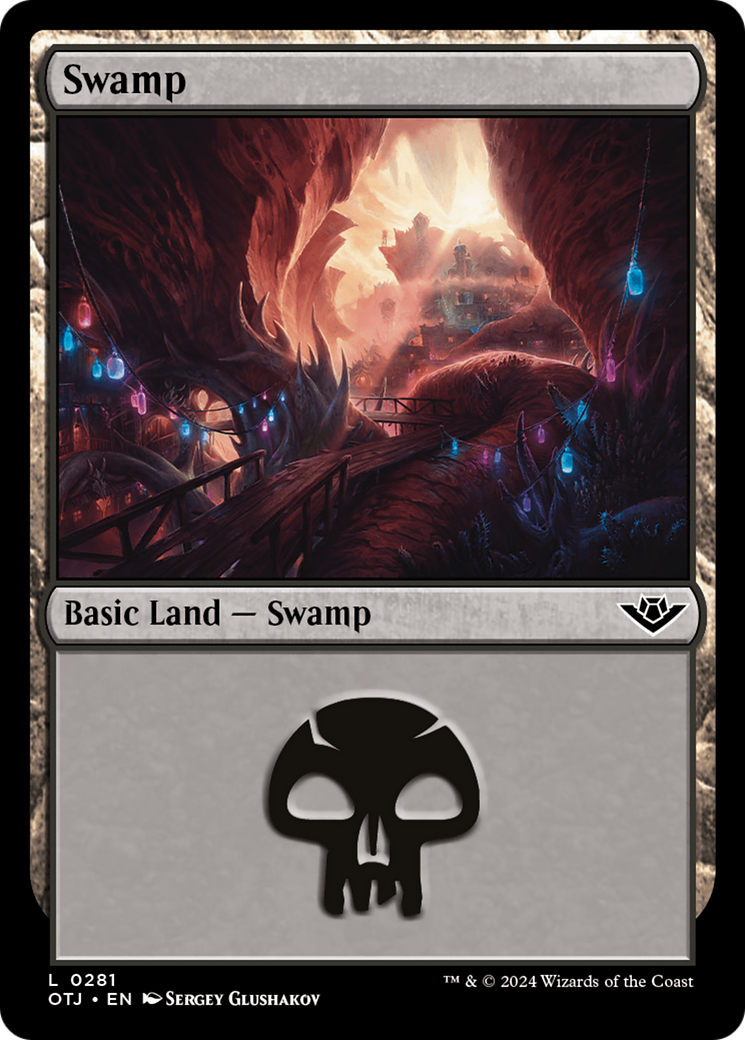 Swamp (0281) [Outlaws of Thunder Junction] | Silver Goblin