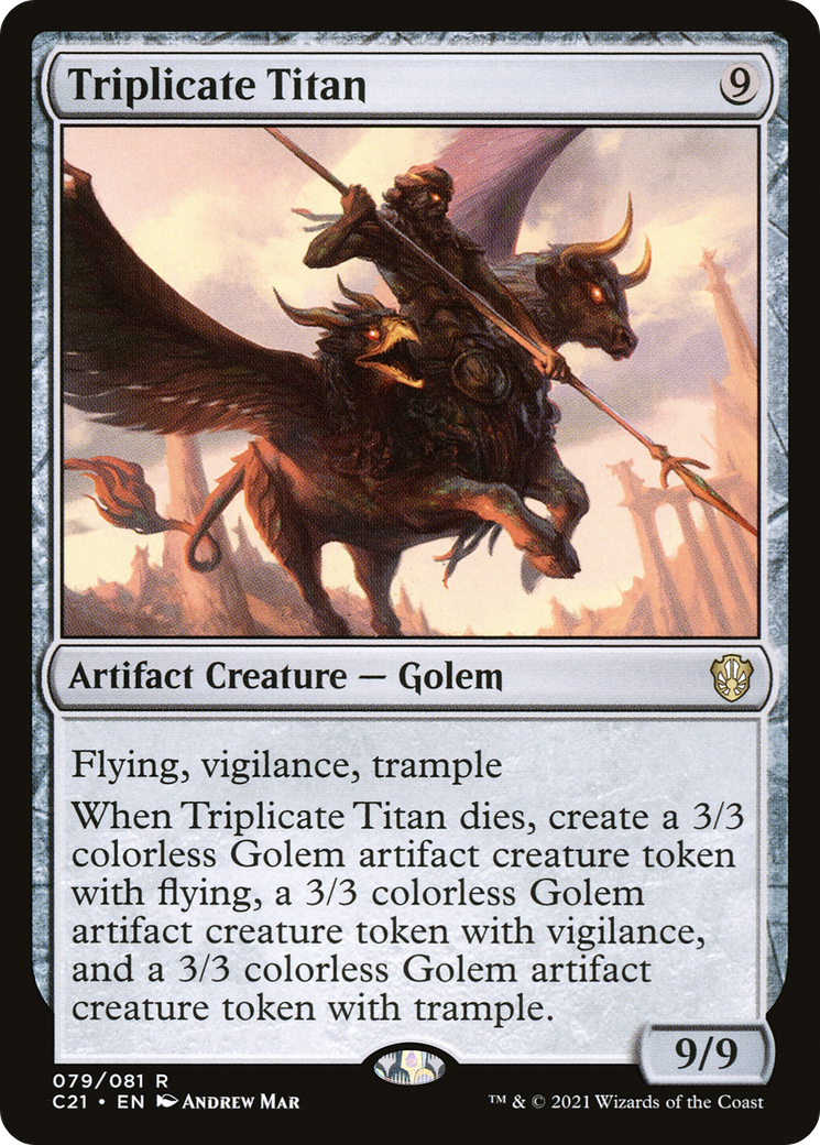 Triplicate Titan (079) - Commander 2021