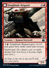 Fangblade Brigand // Fangblade Eviscerator [Innistrad: Midnight Hunt] | Silver Goblin