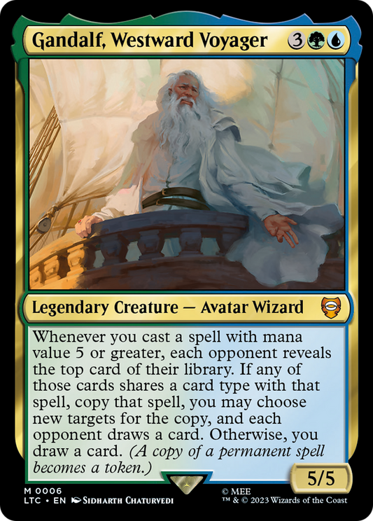 Gandalf, Westward Voyager (006) - Tales of Middle-earth Commander