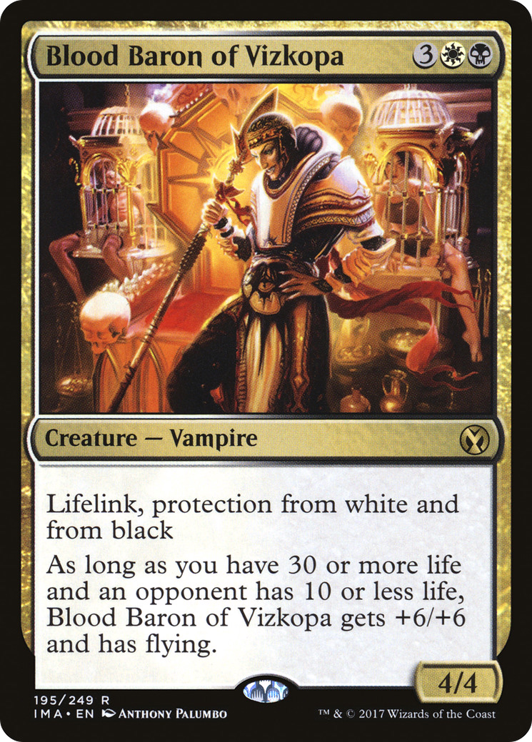 Blood Baron of Vizkopa (195) Foil - Iconic Masters
