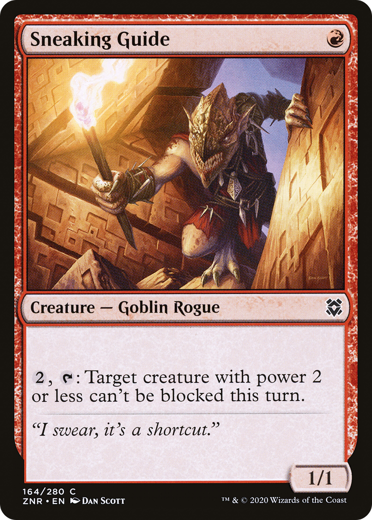 Sneaking Guide (164) - Zendikar Rising