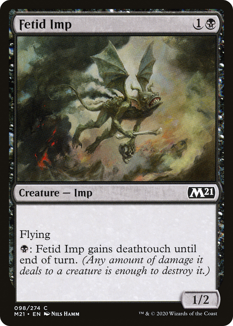Fetid Imp (098) - Core Set 2021