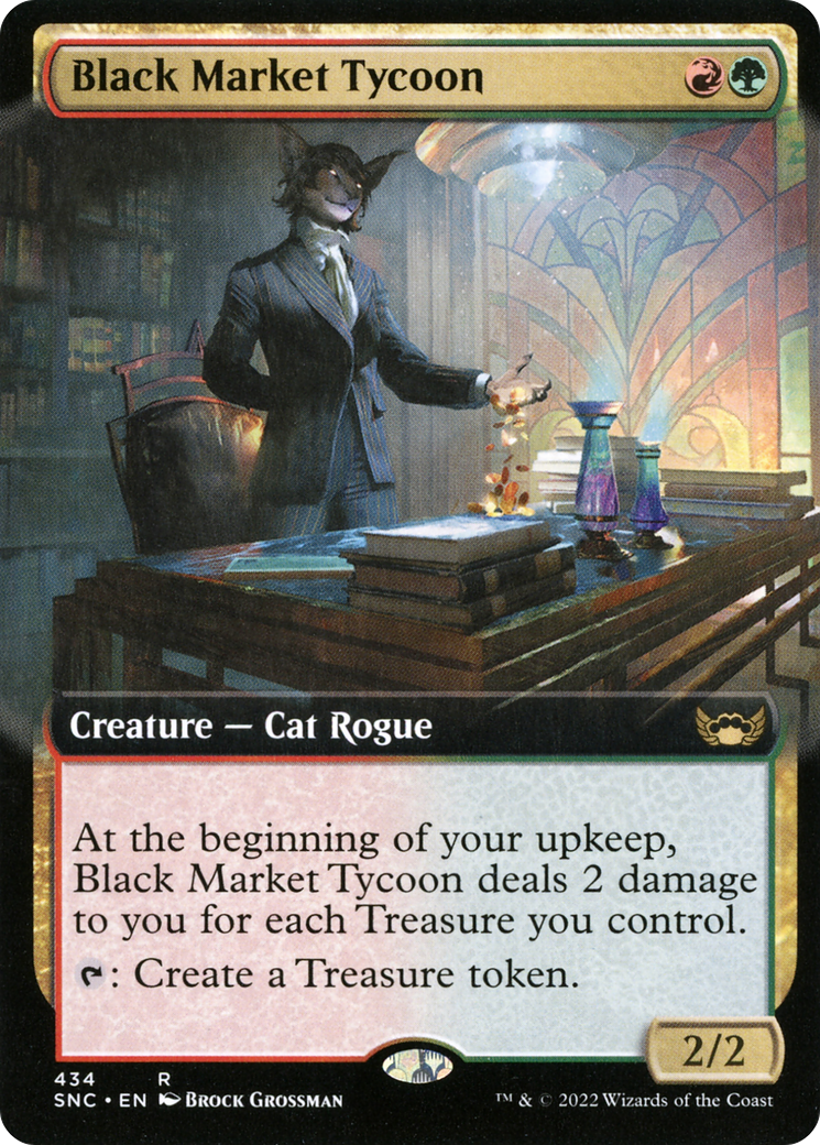 Black Market Tycoon (Extended Art) (434) - Streets of New Capenna