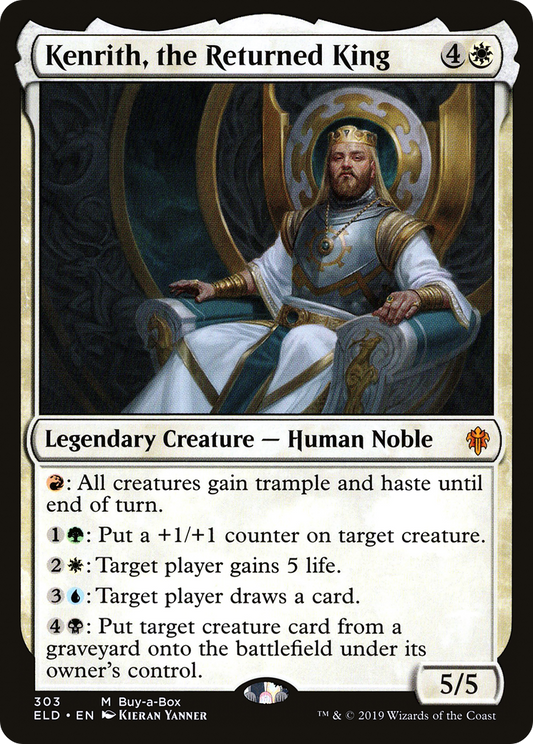 Kenrith, the Returned King (303) - Throne of Eldraine