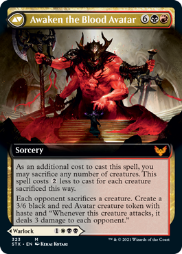 Extus, Oriq Overlord (Extended Art) (323) Foil - Strixhaven: School of Mages