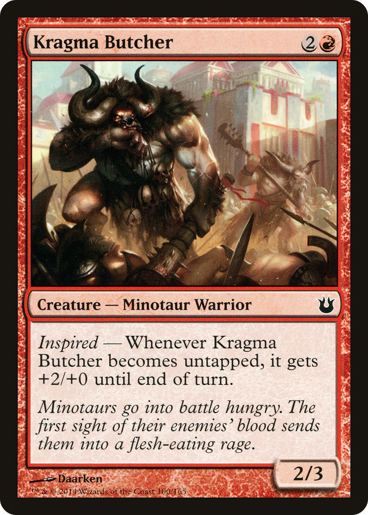 Kragma Butcher (100) - Born of the Gods