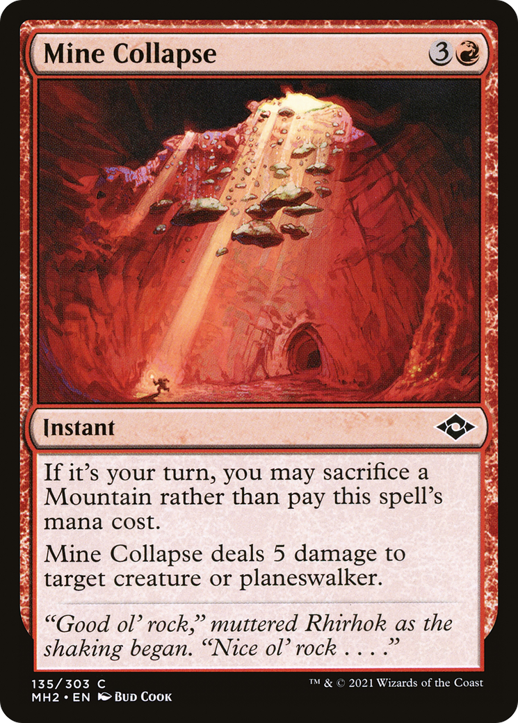 Mine Collapse (135) Foil - Modern Horizons 2