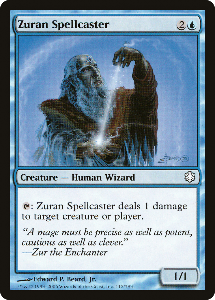 Zuran Spellcaster (112) - Coldsnap Theme Decks