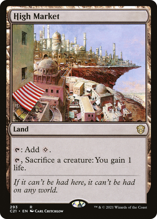 High Market (293) - Commander 2021