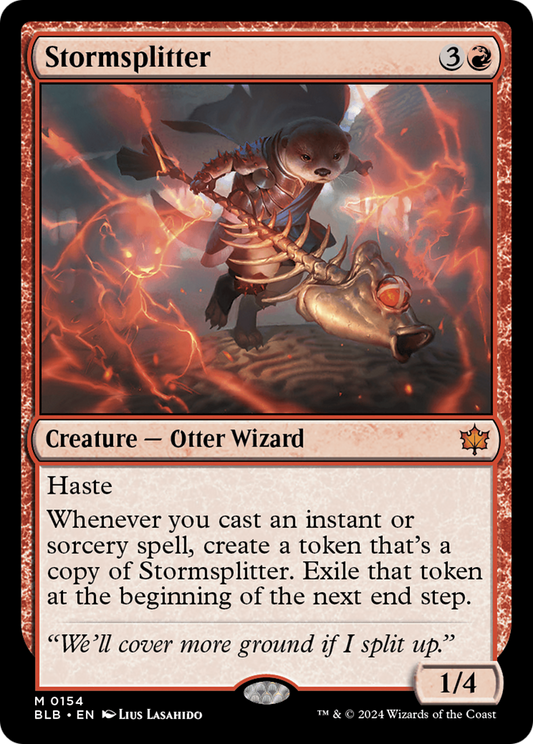 Stormsplitter [Bloomburrow] Foil