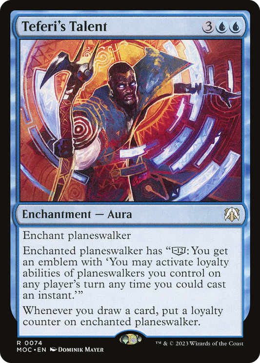 Teferi's Talent (074) - March of the Machine Commander