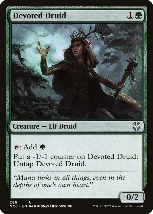 Devoted Druid (286) - New Capenna Commander