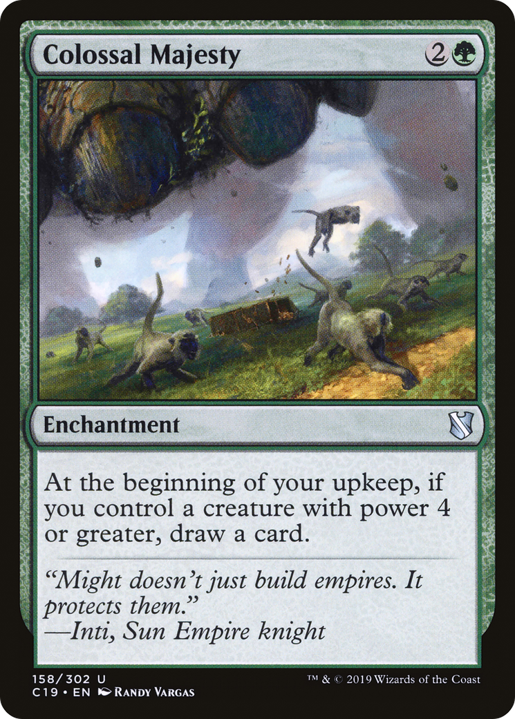 Colossal Majesty (158) - Commander 2019