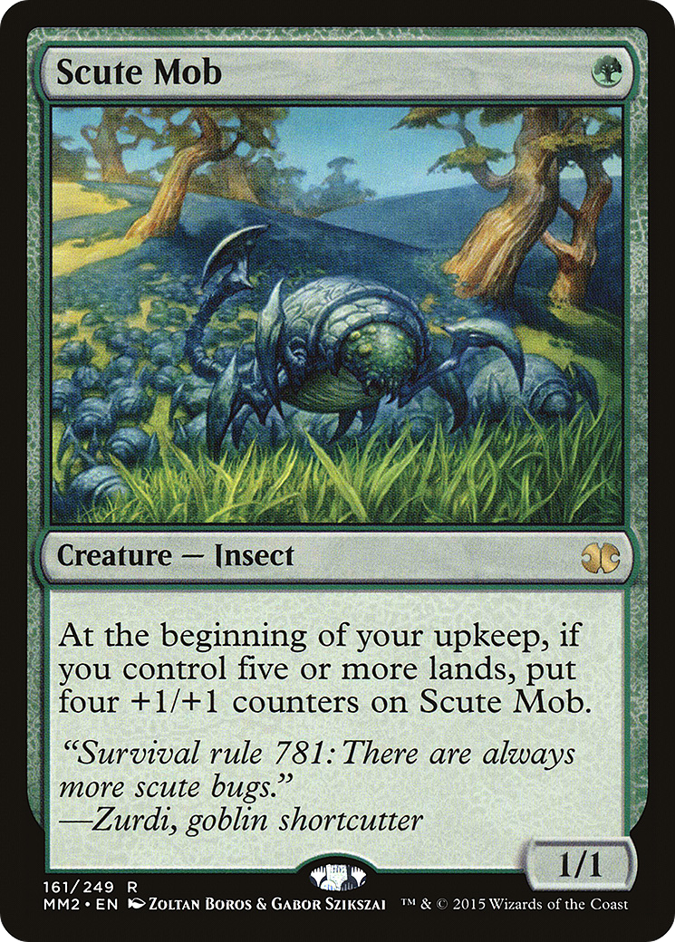 Scute Mob (161) Foil - Modern Masters 2015