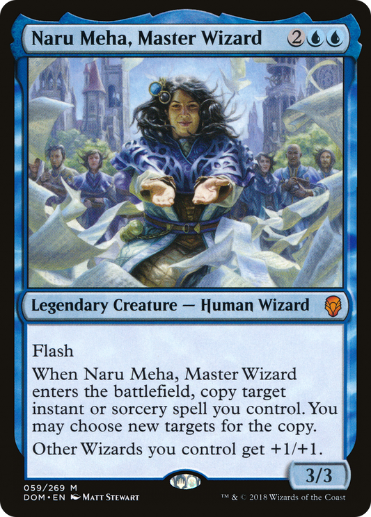 Naru Meha, Master Wizard [Dominaria] Foil