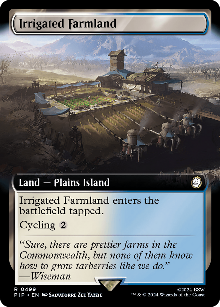 Irrigated Farmland (Extended Art) [Fallout] | Silver Goblin