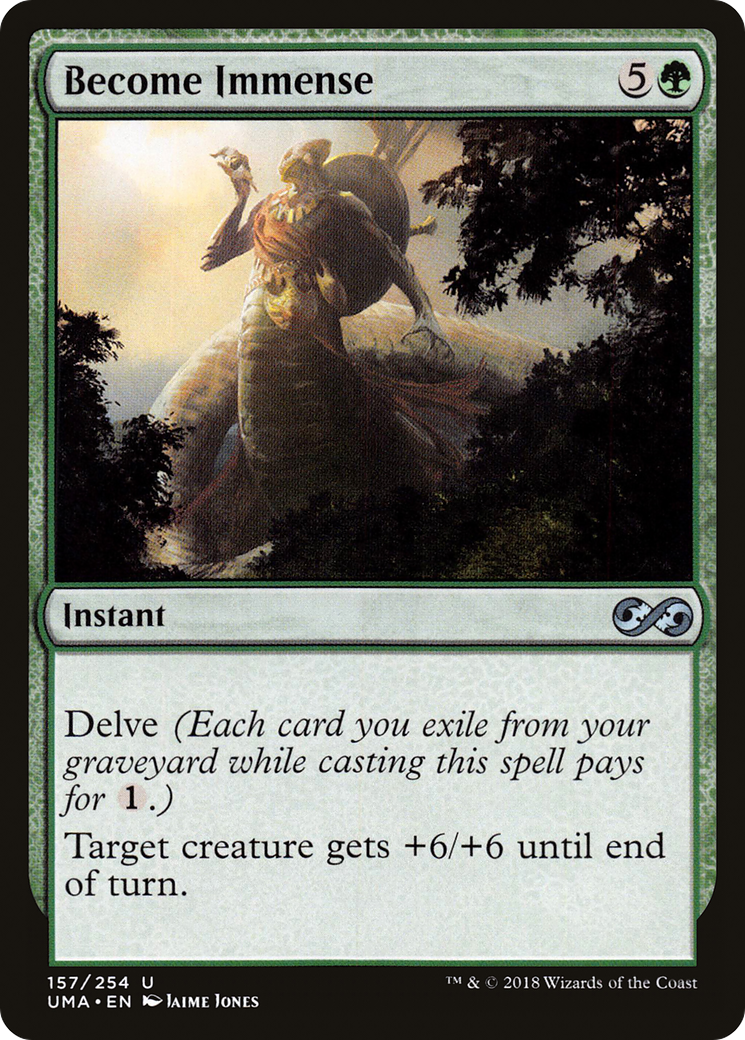 Become Immense (157) Foil - Ultimate Masters