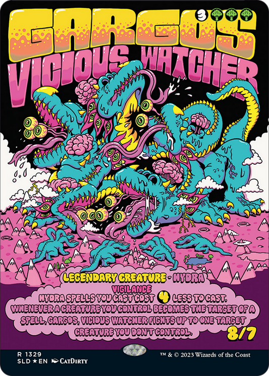 Gargos, Vicious Watcher (1329) Foil - Secret Lair Drop