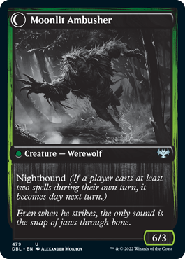 Oakshade Stalker (479) Foil - Innistrad: Double Feature