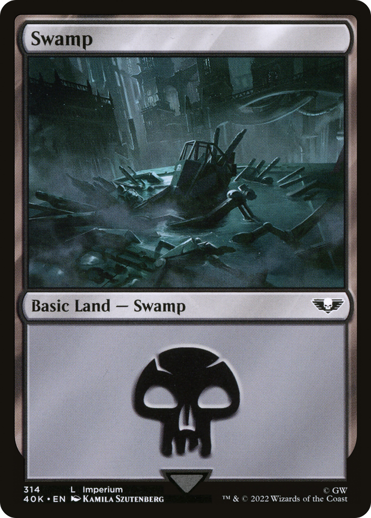 Swamp (314) - Warhammer 40,000 Commander