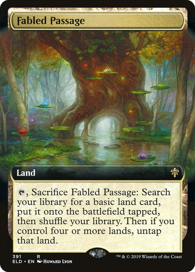 Fabled Passage (Extended Art) (391) - Throne of Eldraine