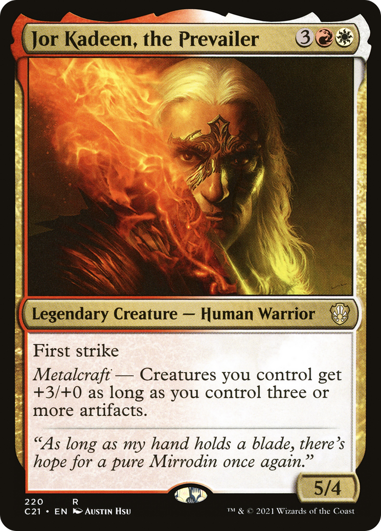 Jor Kadeen, the Prevailer (220) - Commander 2021