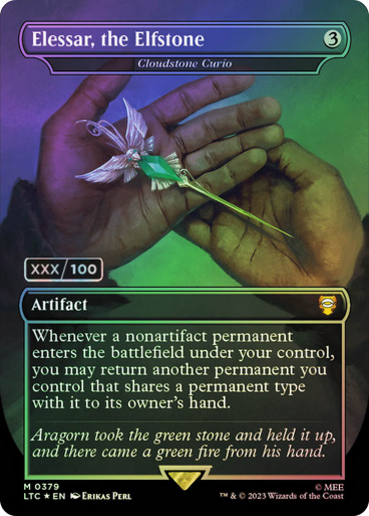 Cloudstone Curio (379z) Foil - Tales of Middle-earth Commander