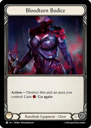 Bloodtorn Bodice (ARA004) - Blitz Deck: Rosetta - Aurora