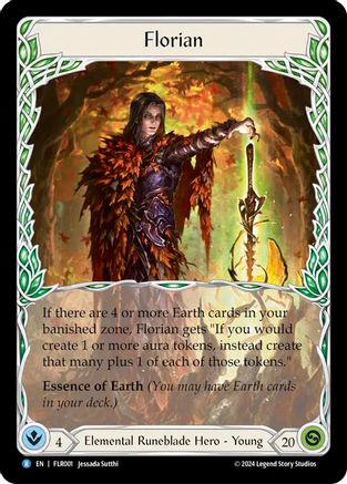 Florian (FLR001) Rainbow Foil - Blitz Deck: Rosetta - Florian