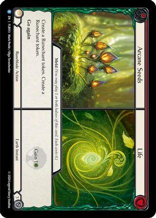 Arcane Seeds // Life (FLR013) - Blitz Deck: Rosetta - Florian