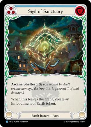 Sigil of Sanctuary (FLR026) - Blitz Deck: Rosetta - Florian