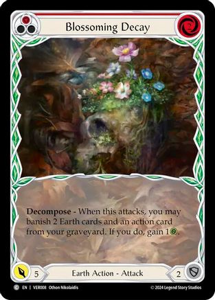 Blossoming Decay (Red)  (VER008) - Blitz Deck: Rosetta - Verdance | Silver Goblin