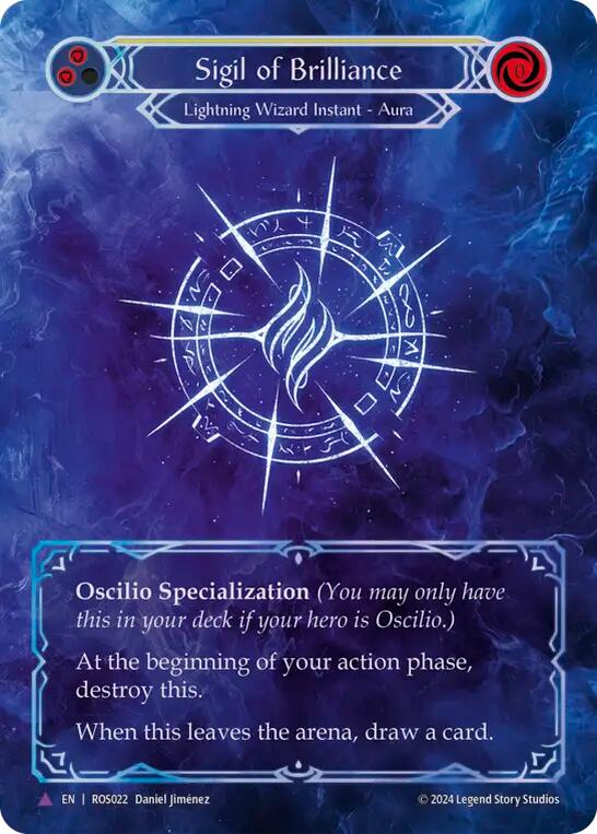 Sigil of Brilliance (Marvel) [ROS022] (Rosetta)  Cold Foil | Silver Goblin