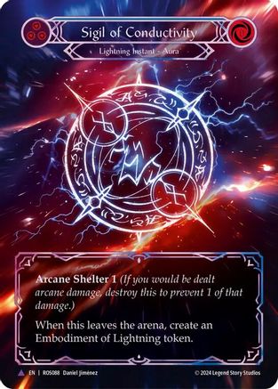Sigil of Conductivity (Marvel) (ROS088) Cold Foil - Rosetta