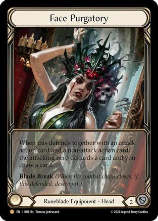 Face Purgatory (Extended Art) (ROS114) Cold Foil - Rosetta