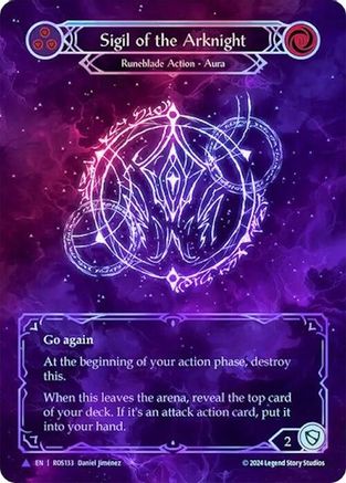 Sigil of the Arknight (Marvel) (ROS133) Cold Foil - Rosetta