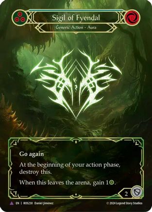 Sigil of Fyendal (Marvel) (ROS230) Cold Foil - Rosetta