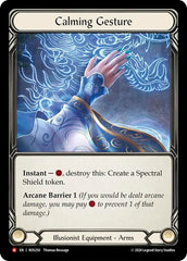 Calming Gesture [ROS250] (Rosetta)  Cold Foil | Silver Goblin