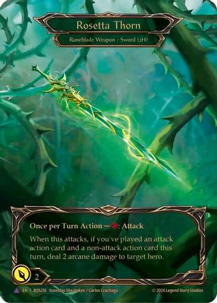 Rosetta Thorn (Marvel) (ROS256) Cold Foil - Rosetta