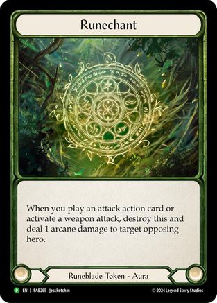 Runechant (Earth) (FAB265) Rainbow Foil - FaB Promos