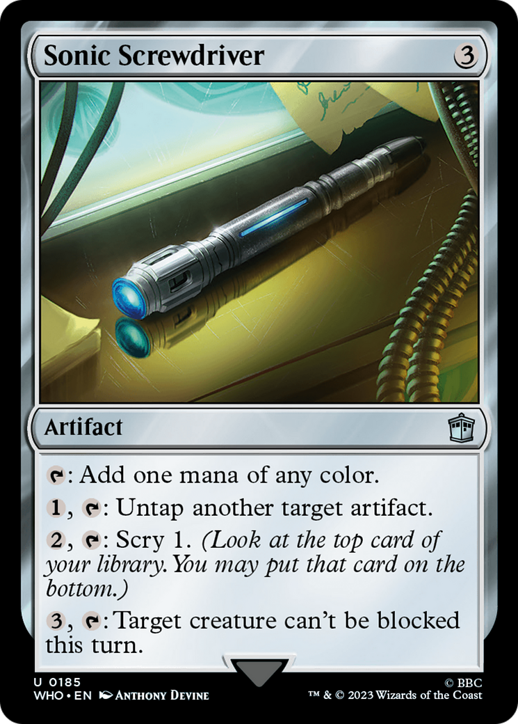 Sonic Screwdriver (0185) [Doctor Who] Foil