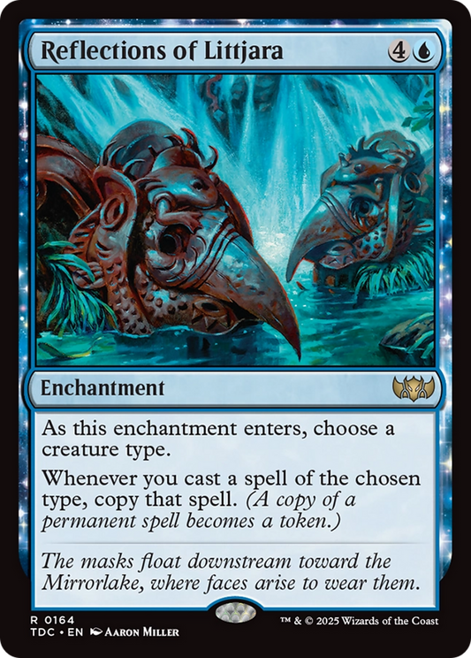 Reflections of Littjara (164) - Commander: Tarkir: Dragonstorm