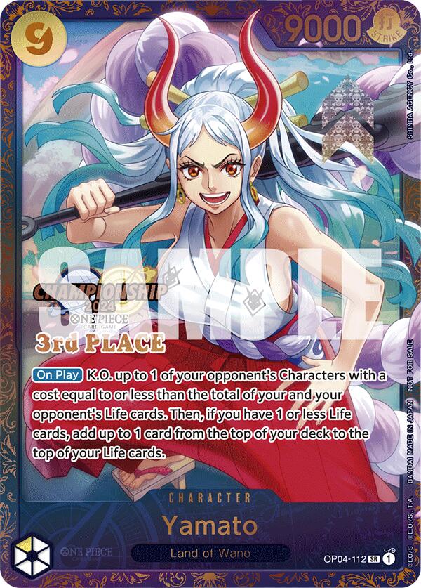 Yamato (Championship 2024 Finals 3rd Place) [One Piece Promotion Cards] | Silver Goblin